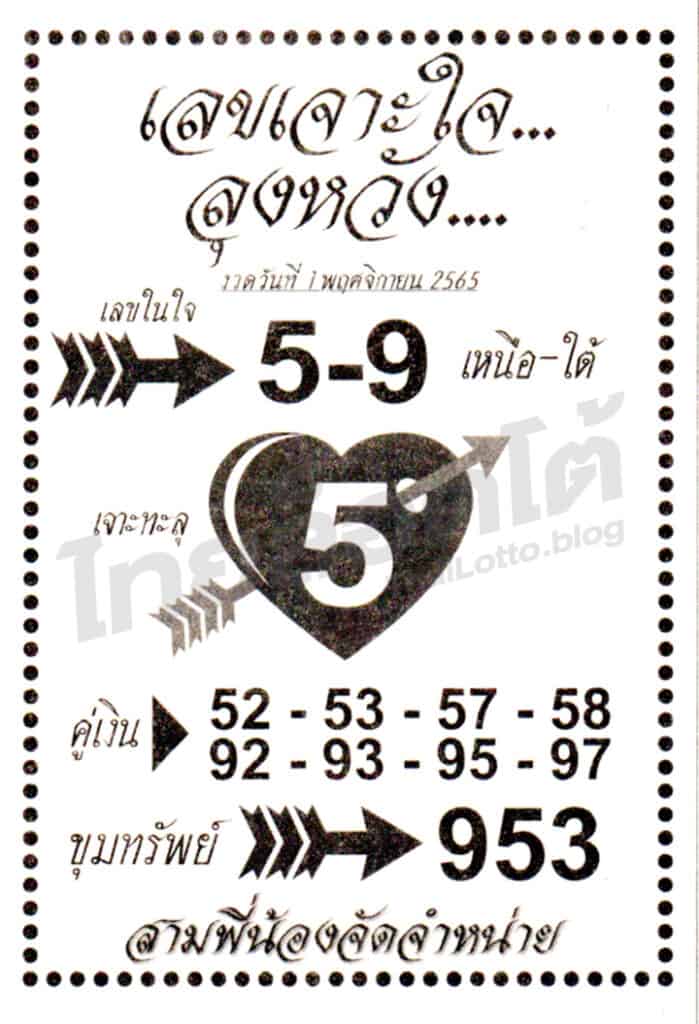 หวยซอง หวยลุงหวัง-011165