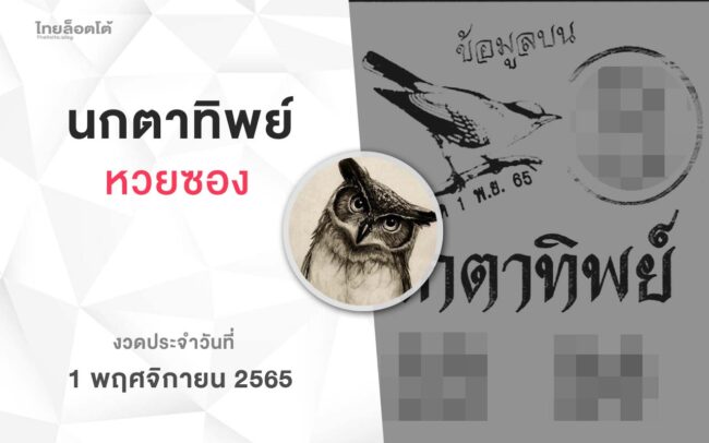 หวยนกตาทิพย์-011165