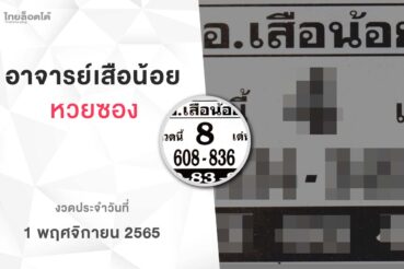 หวยอาจารย์เสือน้อย-011165