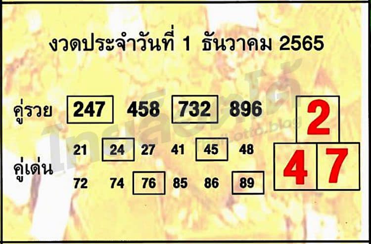 หวยซอง หวยบอกลาภ-011265