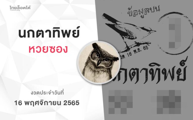 หวยนกตาทิพย์-161165