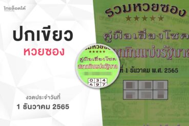 หวยปกเขียว-011265