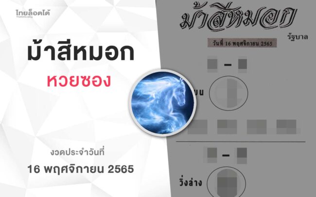 หวยม้าสีหมอก-161165