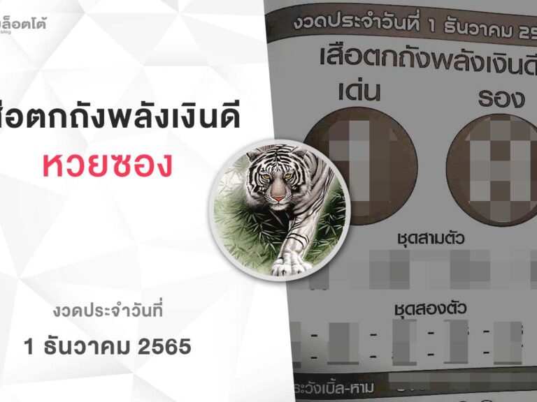 หวยเสือตกถังพลังเงินดี-011265