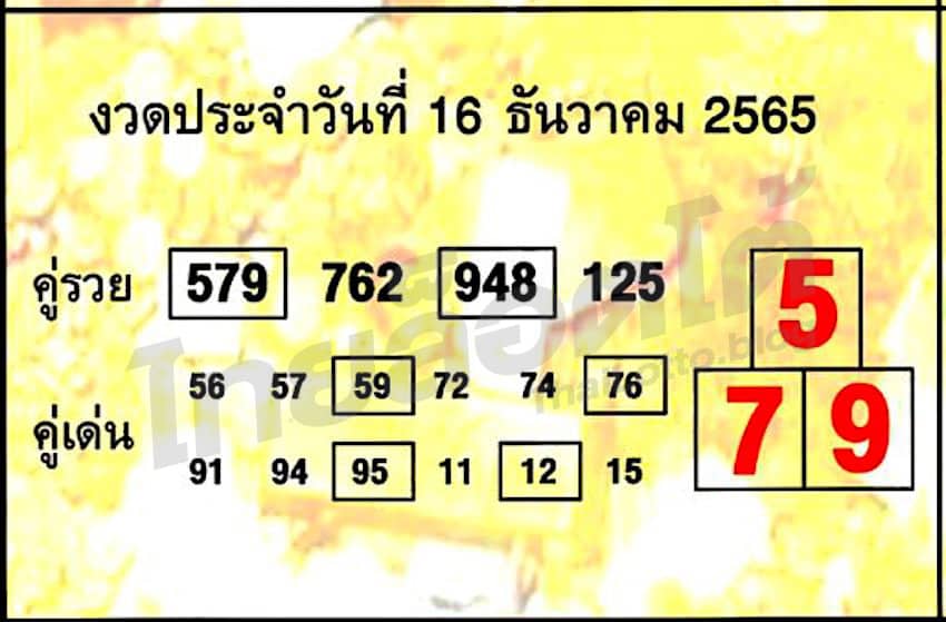 หวยซอง หวยบอกลาภ-161265