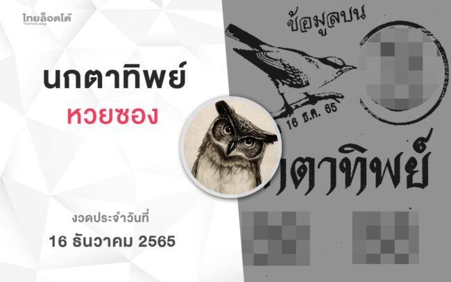 หวยนกตาทิพย์-161265
