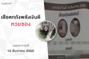 หวยเสือตกถังพลังเงินดี-161265