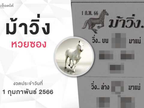 หวยม้าวิ่ง-010266