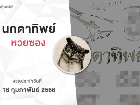 หวยนกตาทิพย์-160266