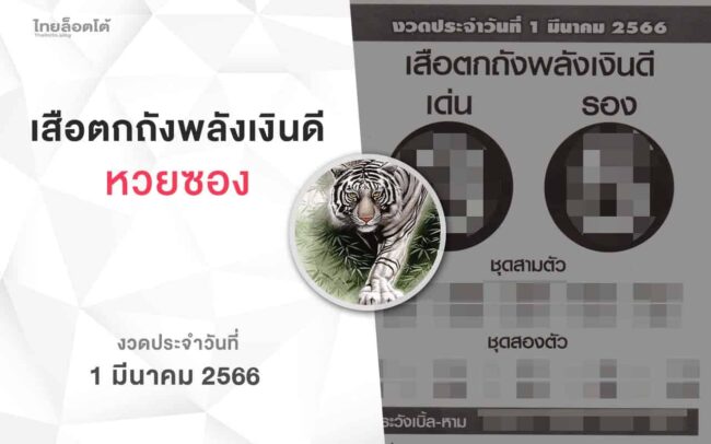 หวยเสือตกถังพลังเงินดี-010366